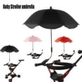thumbnail image 3 of Umbrella for Stroller with Clamp,Baby Stroller Parasol,26in Universal Umbrella with Clamp,Wheelchair Umbrella,Umbrella for Beach Chair,Beach Umbrella for Chair,Stroller Umbrella Attachment, 3 of 4