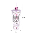 thumbnail image 3 of Vaso My Shop Hello Kitty de Plástico con Tapa y Popote para Bebidas Frías de 680 ml., 3 of 4