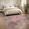 thumbnail image 3 of ODIKA Symmetrical Bow Center Miniature Hearts Looping Ribbon Composition for Dining Room, Large Office, Lounge, Non-Slip Chair-Friendly, 3 of 7