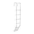 thumbnail image 2 of Stromberg Carlson Rear Door Ladder LA-401 Fits On Rear Of Any RV Straight Or Contoured; 1 Inch Diameter Tubing/Flat Steps; 250 Pounds Weight Capacity; 7 Rungs; Silver, 2 of 5