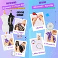 thumbnail image 4 of 700+ PCS Fashion Designer Kits for Girls, Creativity DIY Arts & Crafts Kit with 4 Mannequins, Sewing Kit Toys Gift for Girls Ages 6-12, 4 of 8