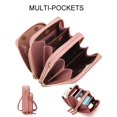 thumbnail image 6 of LAVA Women Crossbody Cell Phone Purse Bags with Touch Screen Window PU Leather Phone Pouch Wallet Handbag (Purple), 6 of 9