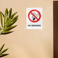 thumbnail image 1 of GOOHOCHY 6Pcs No Smoking Signs For Business PVC Multi Safety Warning Sign For Outdoor Use, 1 of 6