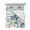 Blue, variant on Blue Flower Full Size Down Alternative Comforter, Lightweight Comforter Quilt Bedding Set with Pillow Shams Sage Green Leaves Boho Spring Watercolor All Seasons Bed Comforter Duvet Insert 78"x90"