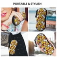 thumbnail image 6 of KLL Cute Dog Print Eyeglass Case for Men & Women's Classy Travel Eyewear Holder Case Zipper Eyeglasses Case With Hook, 6 of 6
