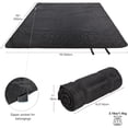thumbnail image 5 of RedSwing Waterproof Stadium Blanket for Cold Weather, Soft Warm Fleece Camping Blanket Windproof for Outdoor Picnic Sports, 79x79inch Extra Large, 5 of 9