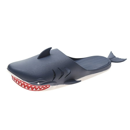 

cngelg Children Boys Girls Summer Slippers Quick Dry Shower Cute Massage Stereo Shark Lightweight Sandals And Slippers Fuzzy House Slippers for Kids Bedroom Slippers for Girls Girls Size 4 Slippers