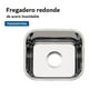 thumbnail image 2 of Fregadero Tarja Acero Inoxidable 40x34cm Cocina Tramontina Tramontina 94081505, 2 of 5