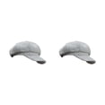 thumbnail image 4 of Minnieouse Gorros octogonales de lana para mujer, para mantener el calor, para otoño e invierno, para artistas, pintores, giras sólidas, gorras Gris claro 2piezas, 4 of 6