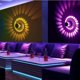 thumbnail image 4 of Lámpara de pared LED RGB de 3 W, iluminación en espiral, lámpara de pasillo, lámpara de interior para dormitorio, 4 of 7