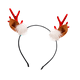 thumbnail image 3 of Diadema de astas de ciervo rojo para Navidad | Accesorios festivos para el cabello para niñas, niños y adultos | Bonita diadema de astas de plástico para fiestas y disfraces, 3 of 5