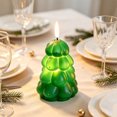 thumbnail image 4 of Christmas Tree Flameless LED Candle with Warm Constant Light, Battery Operated for Mantel Shelf Desk Party Winter Season Decor Gift, 4 of 6
