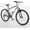 Gray, variant on Marknig 26" Mountain Bike 7 Speed Bicycle for Adult with High-Carbon Steel Frame, Dual Disc & V-Brakes, Adjustable Seat for Men and Women, Gray