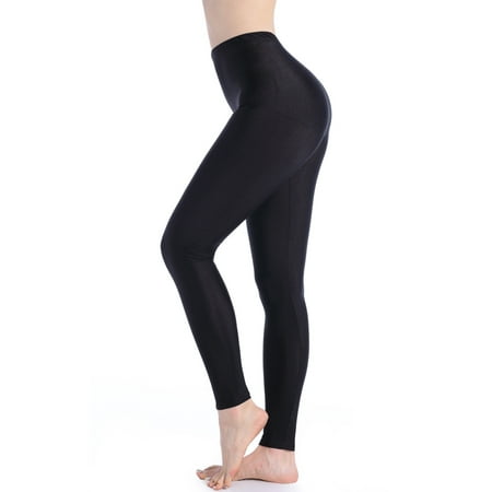 LELINTA Women's High Stretchy Panty Leggings Yoga Workout Tights Pants Full Length Trousers Solid