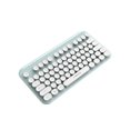 thumbnail image 1 of HAOANWireless Keyboard Cute Compact 2.4G USB Wireless Keyboard Round Key Quiet Click Small Size For Computer Laptop PC Desktop Pink, 1 of 7
