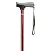 Carex Adjustable Walking Cane, Soft Grip Derby Handle, Wrist Strap, All Occasions, 250 lb Capacity