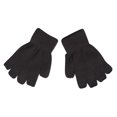 thumbnail image 1 of Guantes de matriz de color de Gravity Kids sin dedos - Negro Gravity Threads Guantes, 1 of 2