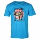 thumbnail image 1 of Gorillaz - Camiseta Foto de Grupo de Algodón para Adultos Unisex (Azul Zafiro), 1 of 2