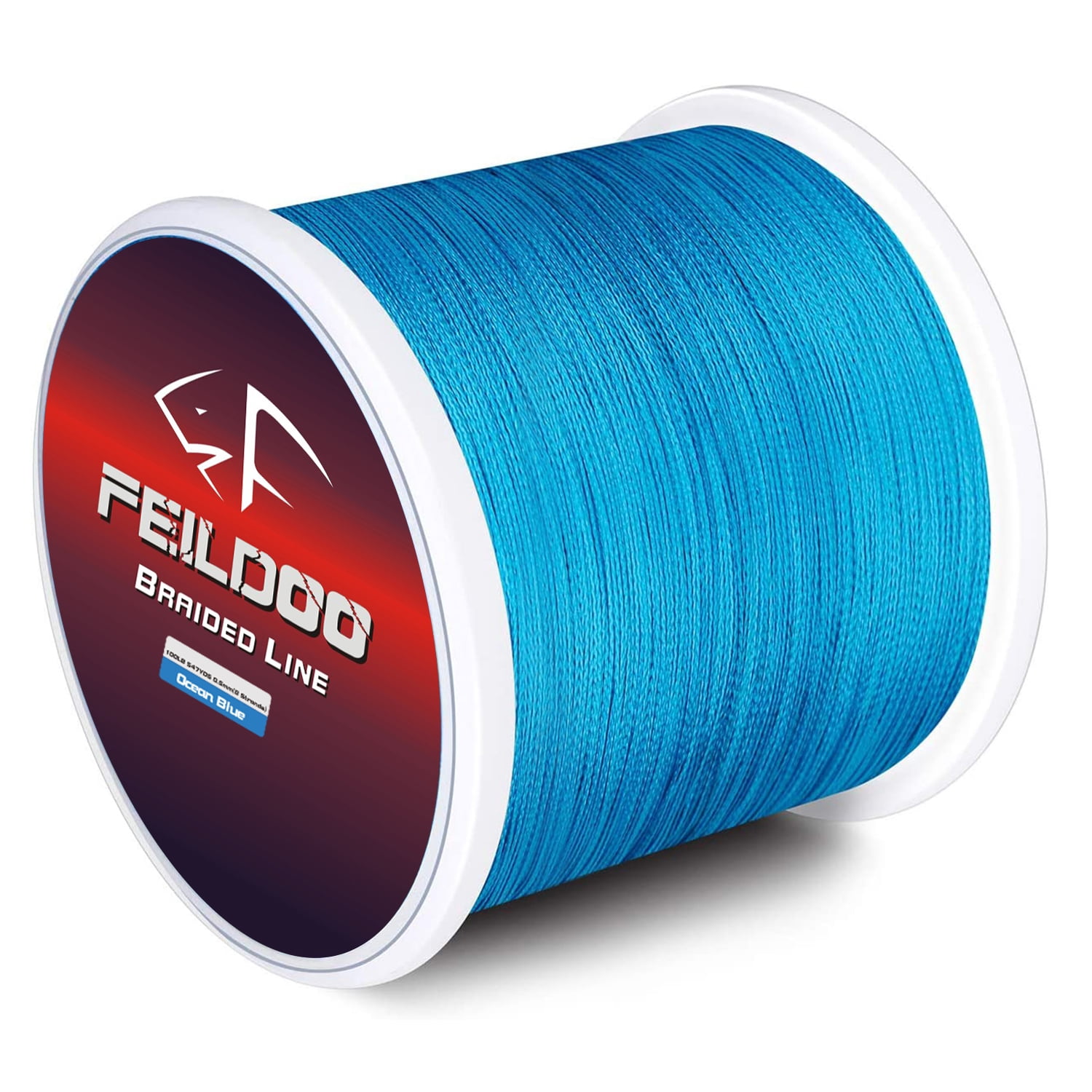 Feildoo Braided Fishing Line, Abrasion Resistant Braided Lines, High Sensitivity and Zero Stretch, 4 Strands to 8 Strands with Smaller Diameter