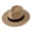 BL Khaki, variant on Unisex Wide Brim Straw Panama Fedora Hat for Men Women UV Protection Summer Sun Hat Breathable Woven Cowboy Jazz Hat for Beach Vacation Sunshade Hat