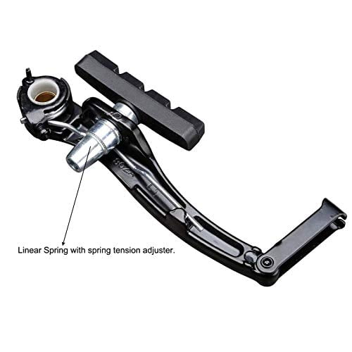 2 Pack Road Bike,BMX,E Bike Black RUJOI Bike Brakes Set,Mountain Bike V Brakes Type,V-Brake Replacement Set for MTB