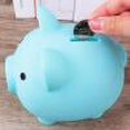 thumbnail image 3 of Prettyui Piggy Piggy Bank Creative Children Promotional Gift Cartoon Piggy Bank Flesh Middle Blue, 3 of 3