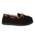 thumbnail image 2 of Beverly Hills Polo Club Boys Moccasins Slippers: Unisex Indoor Outdoor House Shoes with Anti, Slip Sole (Toddler), Black, 5, 2 of 8