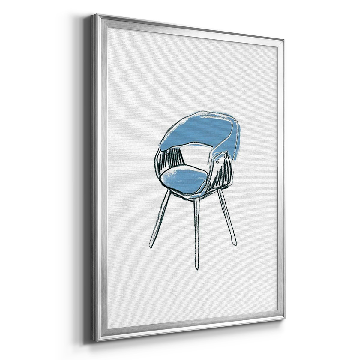 Take a Seat I Premium Framed Print, in Gold, Black, or Silver - Ready to Hang