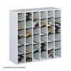 Safco Wood 36 Compartment File/Mail Sorter