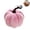 Pink, variant on 13cm Flocked Velvet Artificial Pumpkin Decor, Soft Faux Fur Stuffed Fake Pumpkin with Curly Stem, Mini Fall Halloween Thanksgiving Table Centerpiece Ornament for Farmhouse Home Decor
