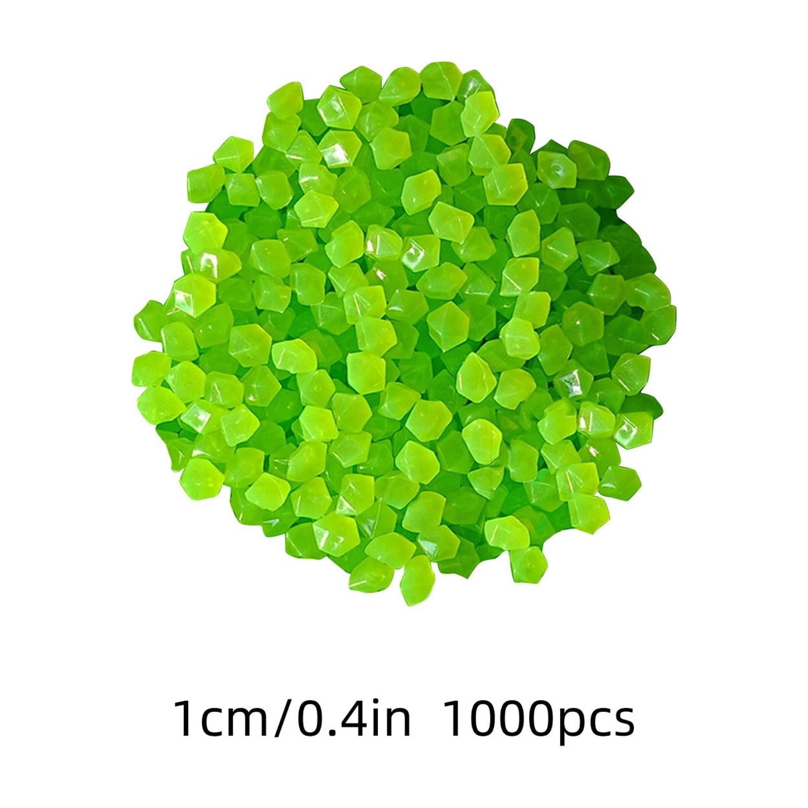 Roiihwy Small Aquarium Gravel Sand, Decorative Fish Tank Gravel, Glow in The Dark Rocks for Vase Fillers, Terrarium, Fairy Garden, Potted Plants