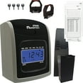 Acroprint, ACP010285001, ATR480 Totalizing Time Clock Bundle, 1 Each, Black,White