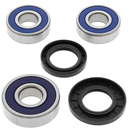 Level Bearings - 25-1257 Rear Wheel Bearing Kit, All Balls High-Speed bearings are manufactured to ABEC 3 precision levels By All Balls