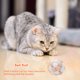 thumbnail image 5 of 3 piezas de peluche colorido gato juguete mascota campana interactiva pelota hinchable (blanco marrón) Likrtyny Para estrenar, 5 of 8
