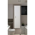 Modern Long Bathroom Wall Mounted White