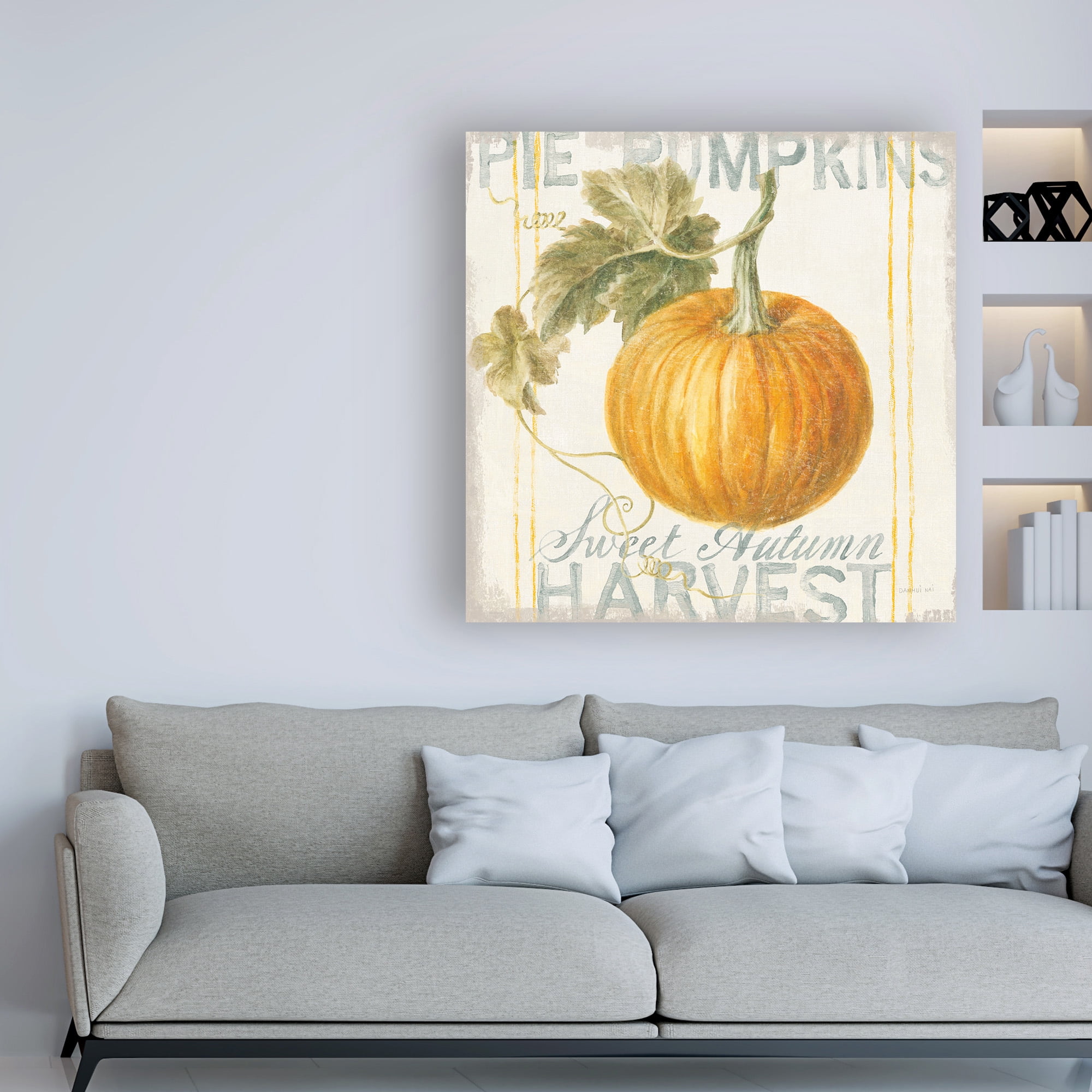 Trademark Fine Art 'Floursack Autumn VI' Canvas Art by Danhui Nai