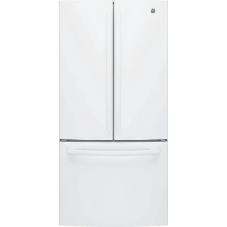GE Appliances GWE19JGLWW 33 Inch Counter Depth French Door Refrigerator