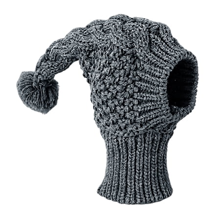 Warm Dog Winter Hat Soft Acrylic Fibre NonSlip Stretchy Pullover Hat For Daily Walking Festival Occasion Dog Head Warmer