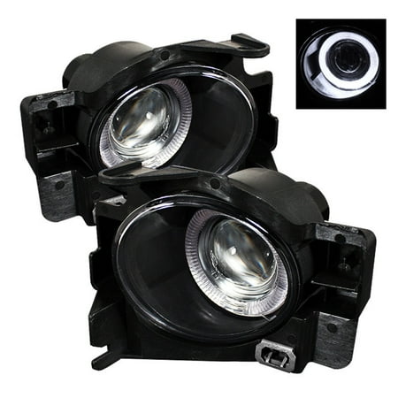 - Spyder Nissan Altima 08-12 2Dr (w/Switch. No Cover) Halo Projector Fog Lights w/Switch- Clear