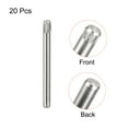 thumbnail image 3 of 1.5x18mm 304 Stainless Steel Dowel Pins, 20 Pack Knurled Head Flat End Dowel Pin, 3 of 6