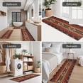 thumbnail image 5 of Boho Multicolor Geometric Ethnic Pattern Kitchen Rugs Sets Of 3,Kitchen Runner Rugs Non Skid Washable,Decorative Kitchen Floor Mats for Kitchen,Sink,Laundry,17"x30"+ 17"x47" + 17"x59", 5 of 6