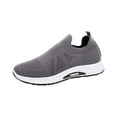 thumbnail image 2 of EKVAHL Men's Slip on Walking Shoes Light Breathable Non Slip Running Shoes Arch Support Casual Fashion Sneakers Mesh Workout Sports, 2 of 4