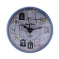thumbnail image 1 of Ventosa para reloj, reloj de pared de silicona duradero para baño, instalación y uso Azul, 1 of 7