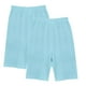 thumbnail image 4 of Odeerbi 3-14 Años Niñas 2 Pcs Algodón Bike Shorts Verano Seguridad Bajo Vestido Slip Shorts Encaje Yoga Danza Shorts Color Sólido Cintura Elástica Short, 4 of 5