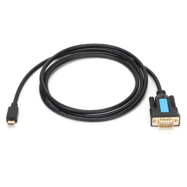 LYUMO USB To RS232 Adaptateur Typec vers DB9 Convertisseur Câble Série pour Scanner PC Modem Imprimante, USB vers Câble Série, USB vers DB9 Adaptateur Série