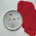 thumbnail image 3 of RUVANTI Serviettes en Sac de Farine 50 Unités 28x28 Pouces, Torchon 100 % Coton, Réutilisable, Lavable en Machine, Absorbantes - Chiffon Parfait pour Sécher la Vaisselle et Nettoyer - Rouge, 3 of 9