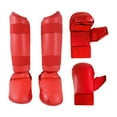 thumbnail image 5 of Dualoai Karate Sparring Gear Set Boxing Gloves Shin Guards Boxing Equipment for Sparring L, 5 of 9