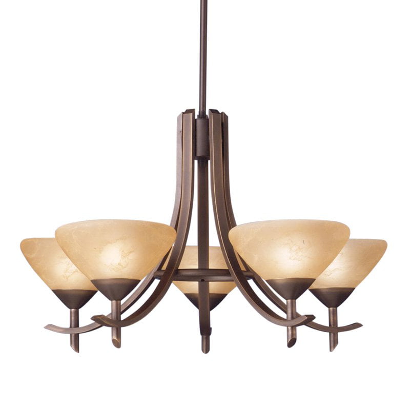Kichler Olympia Chandelier 27W in. Olde Bronze
