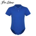 thumbnail image 2 of Men One-piece Exotic Lingerie Short Sleeve Crotch Shirt Bodysuit Teddies Romper Male Leotards Bodycon Catsuit Gymnastic SwimsuitL Gong Bohan LED, 2 of 2