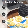 thumbnail image 2 of XMXT Non-Slip Gaming Mouse Pad, Lemon Fruit Watercolor Print Mousepad Computer Keyboard Mats Desk Pads Office Decor Accessories, 15.8"x29.5", 2 of 8